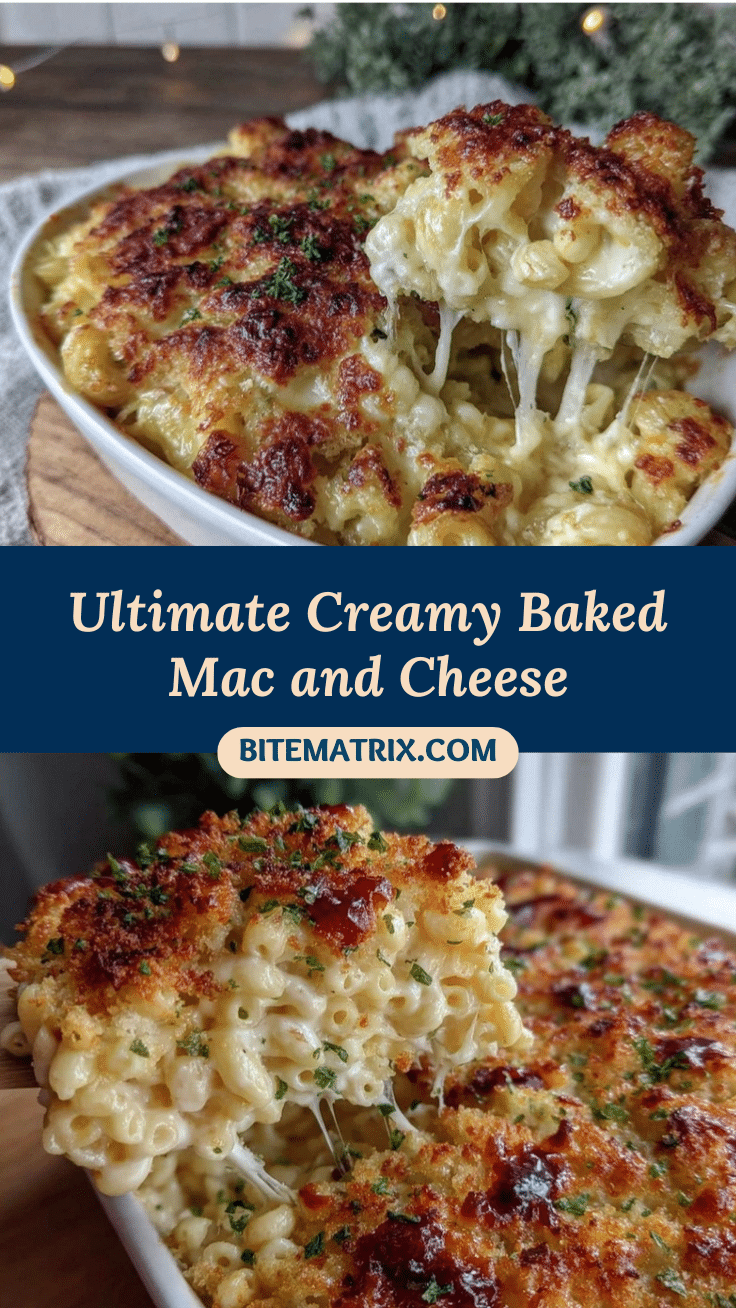 creamy baked mac and cheese recipe