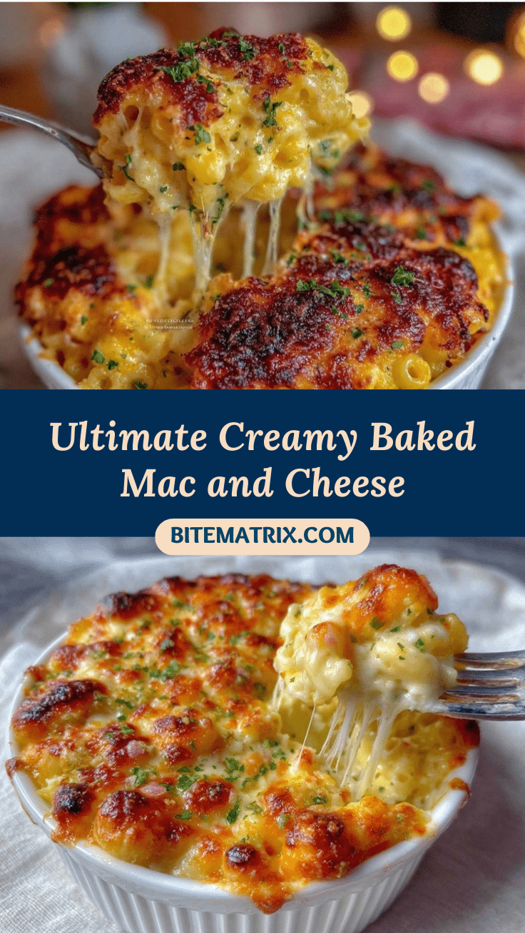 creamy baked mac and cheese recipe