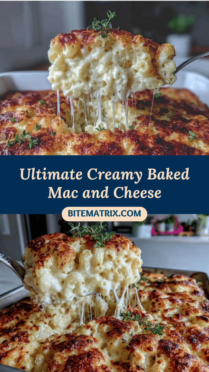 creamy baked mac and cheese recipe