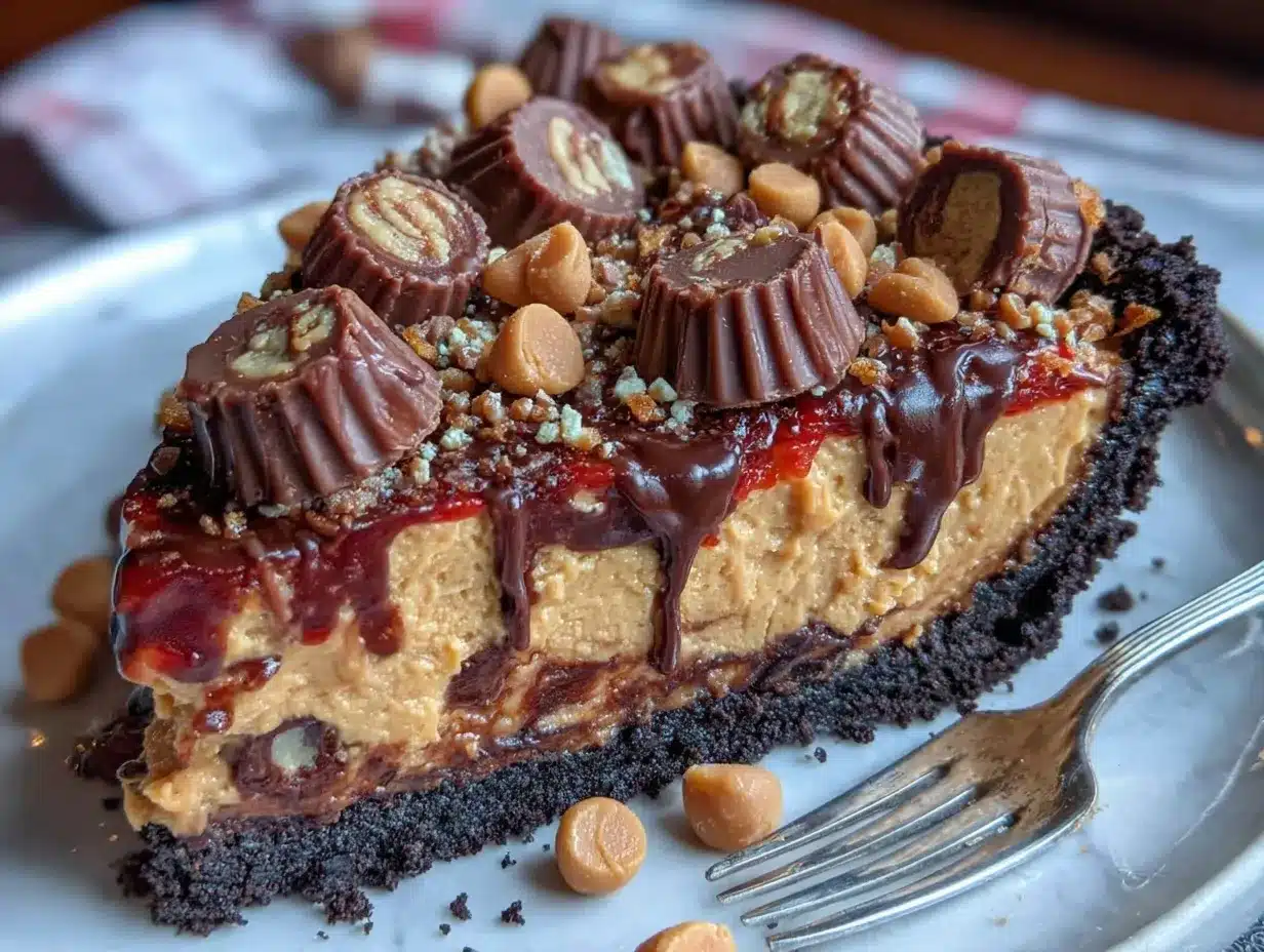 creamy peanut butter pie preparation steps