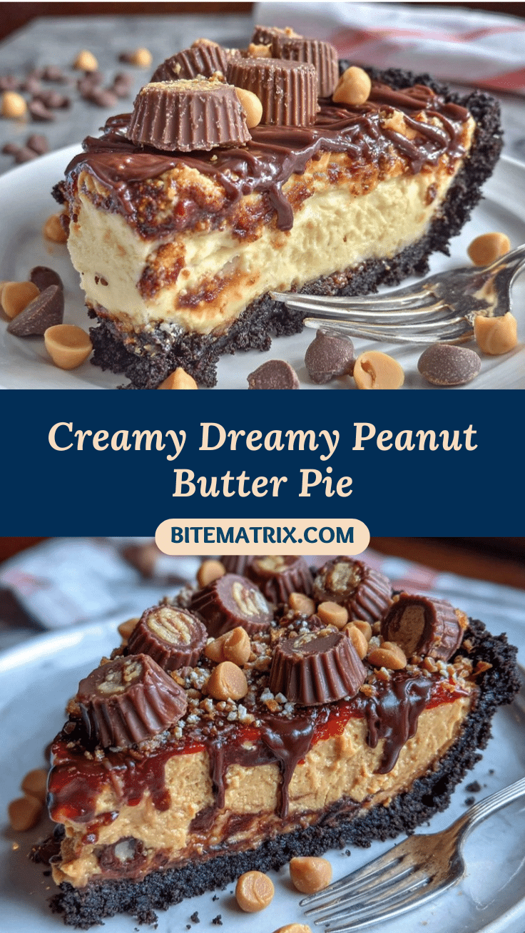 creamy peanut butter pie recipe