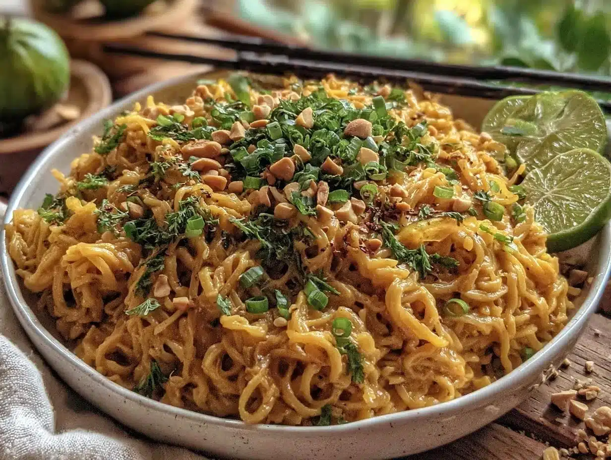 creamy peanut noodles preparation steps
