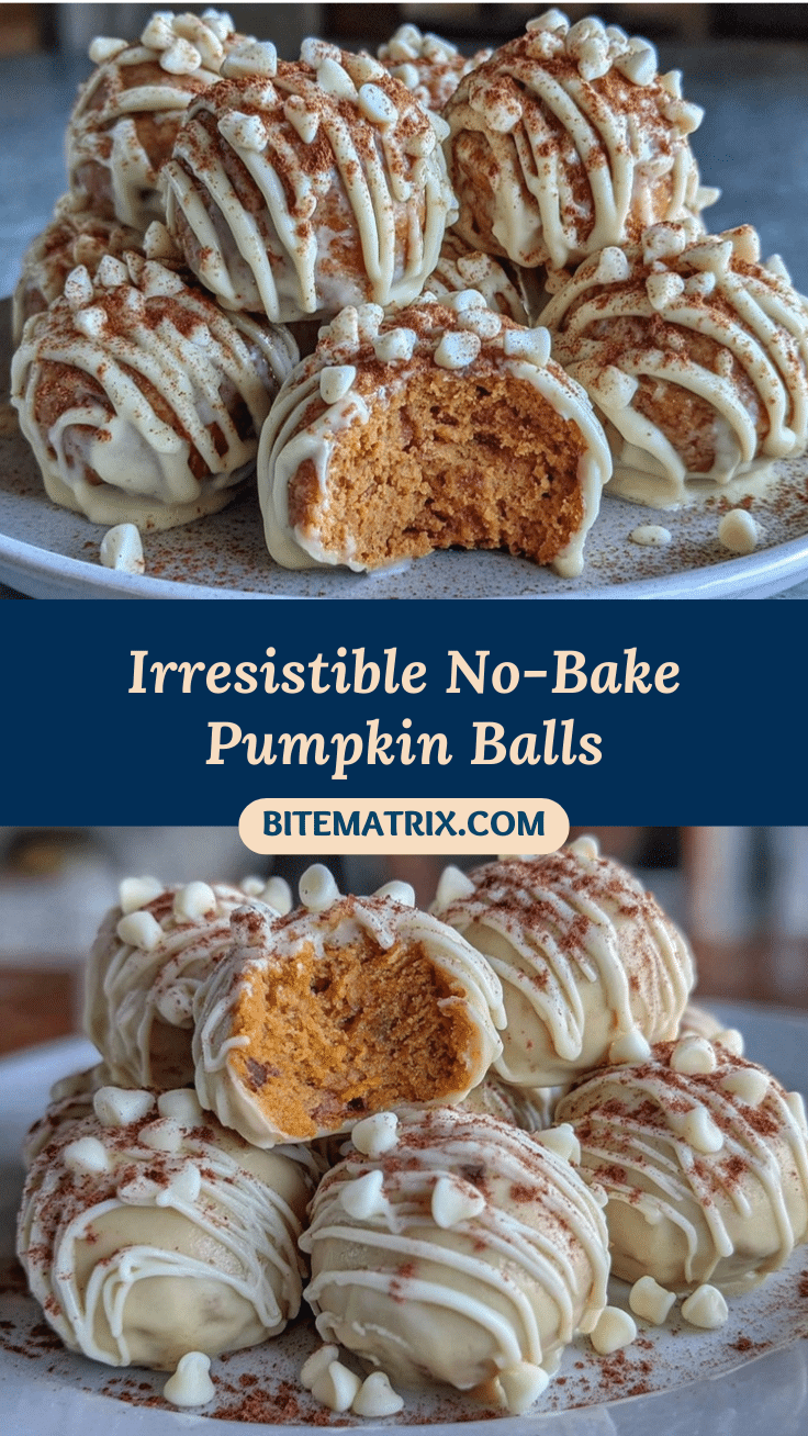 creamy pumpkin balls recipe