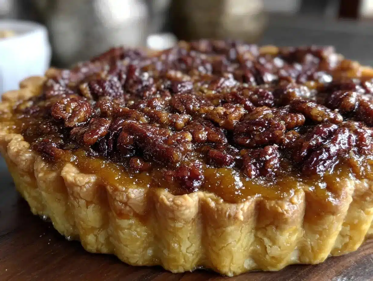 creamy pumpkin pecan pie preparation steps