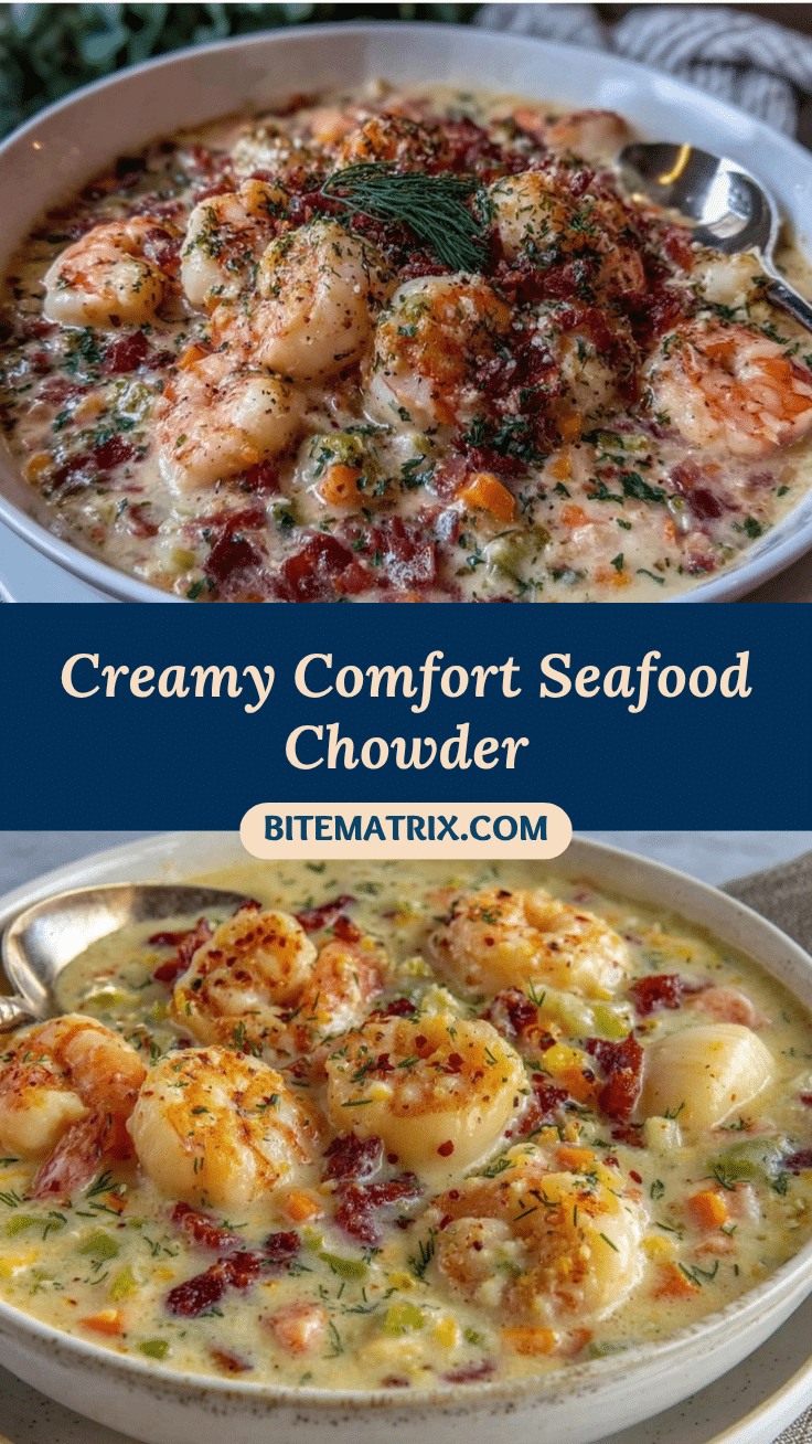 creamy seafood chowder recipe