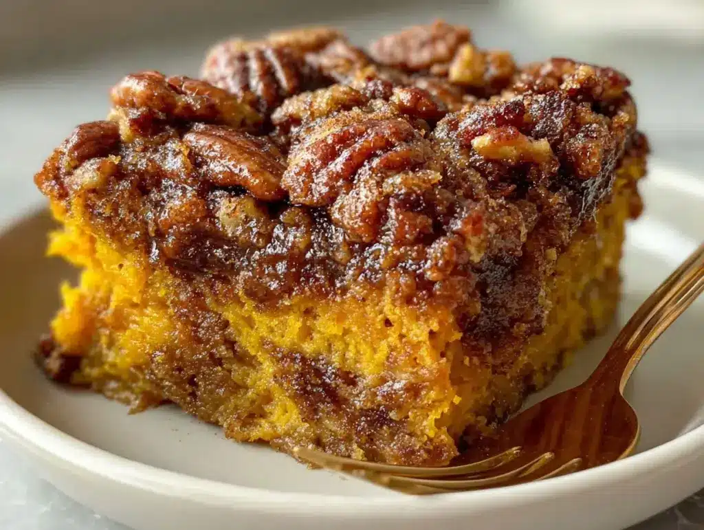 creamy sweet potato casserole - featured image