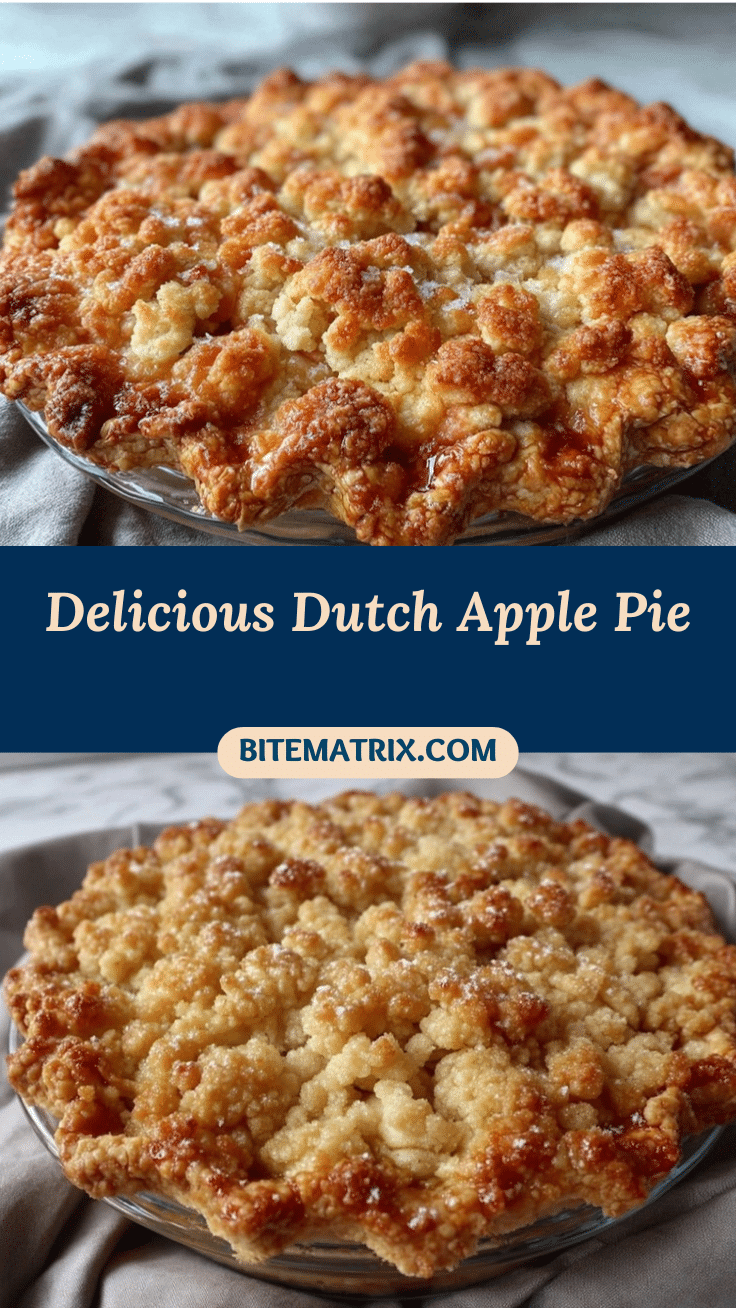 crispy Dutch apple pie recipe