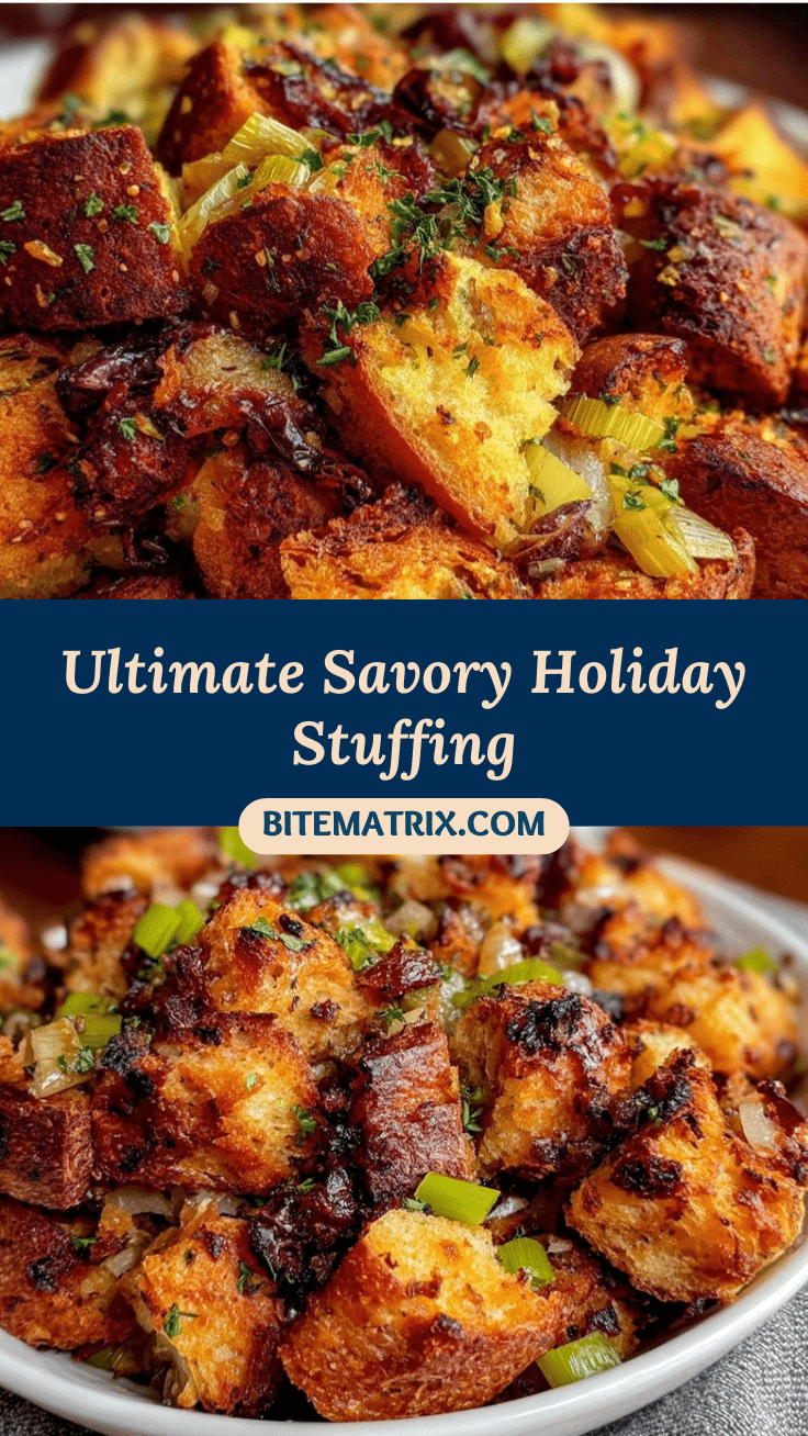 crispy holiday stuffing recipe
