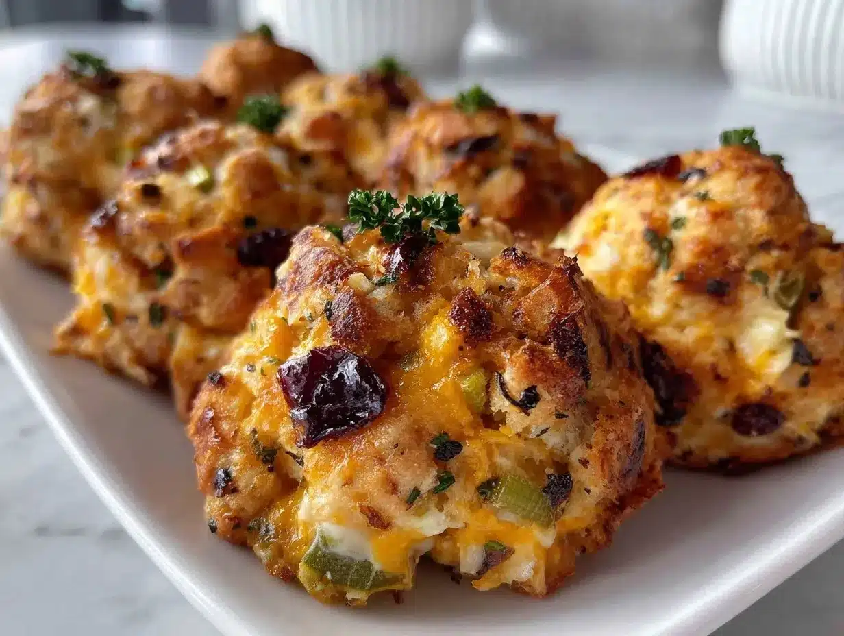 crispy stuffing balls preparation steps