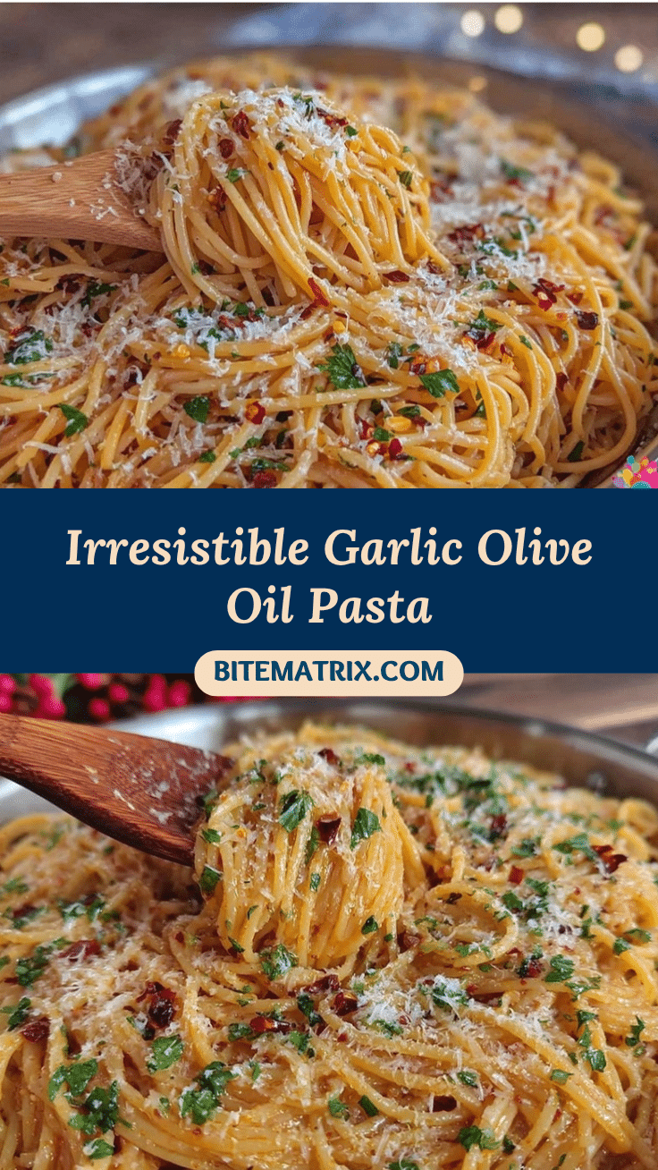 garlic olive oil pasta recipe