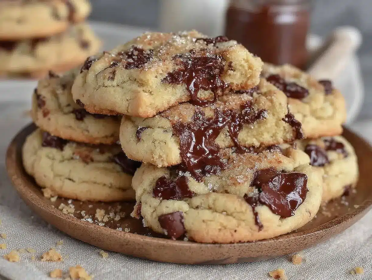 gooey chocolate chip cookies preparation steps