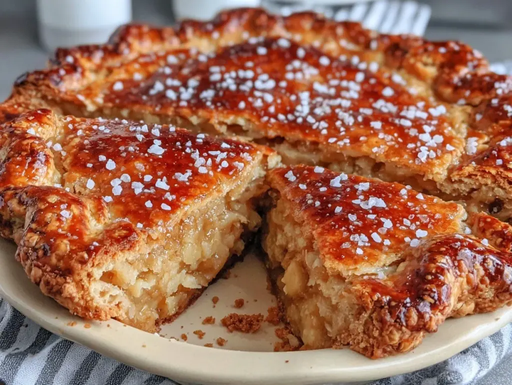 Gooey Salted Maple Pie - featured image