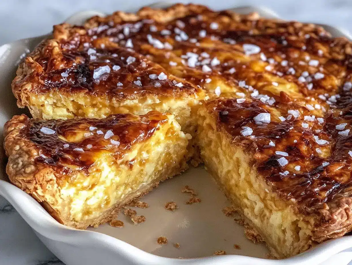 Gooey Salted Maple Pie preparation steps