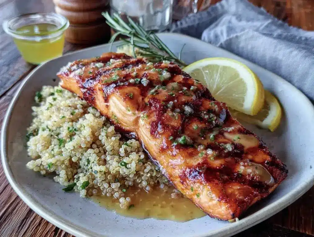 grilled salmon recipe - featured image