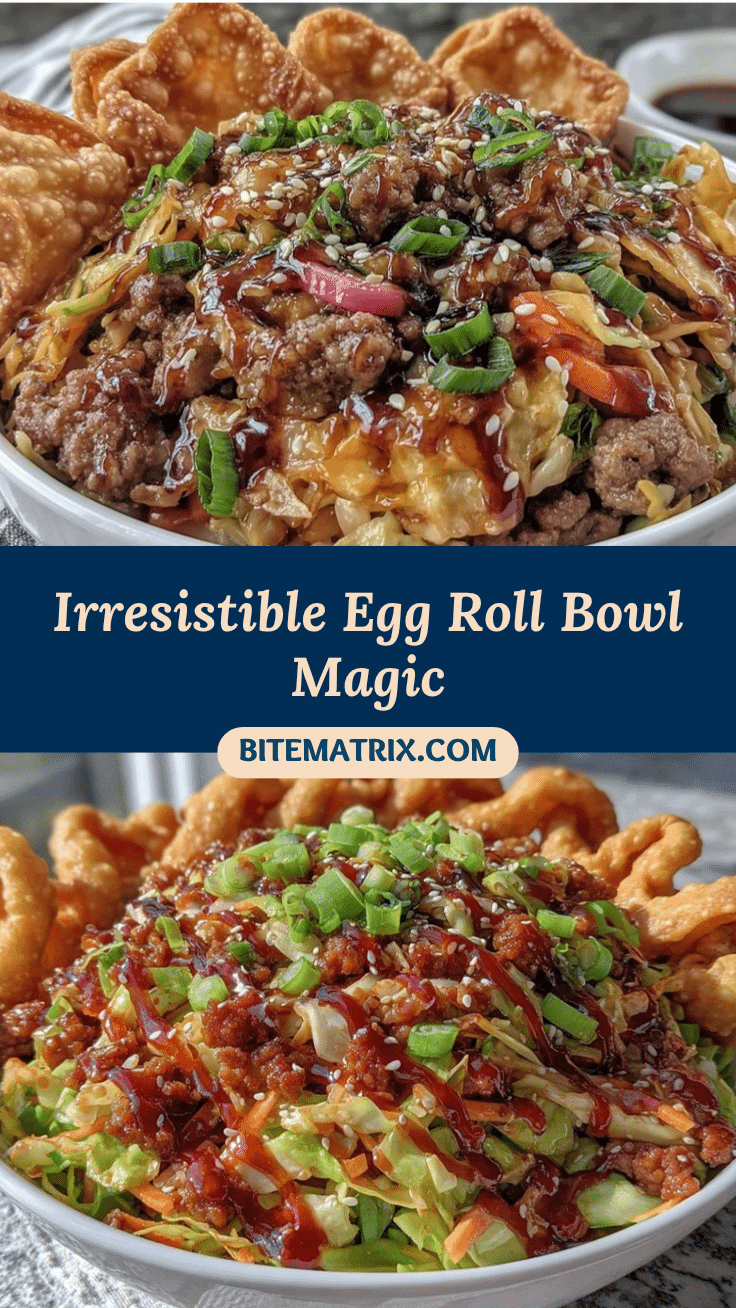 Healthy Egg Roll in a Bowl recipe