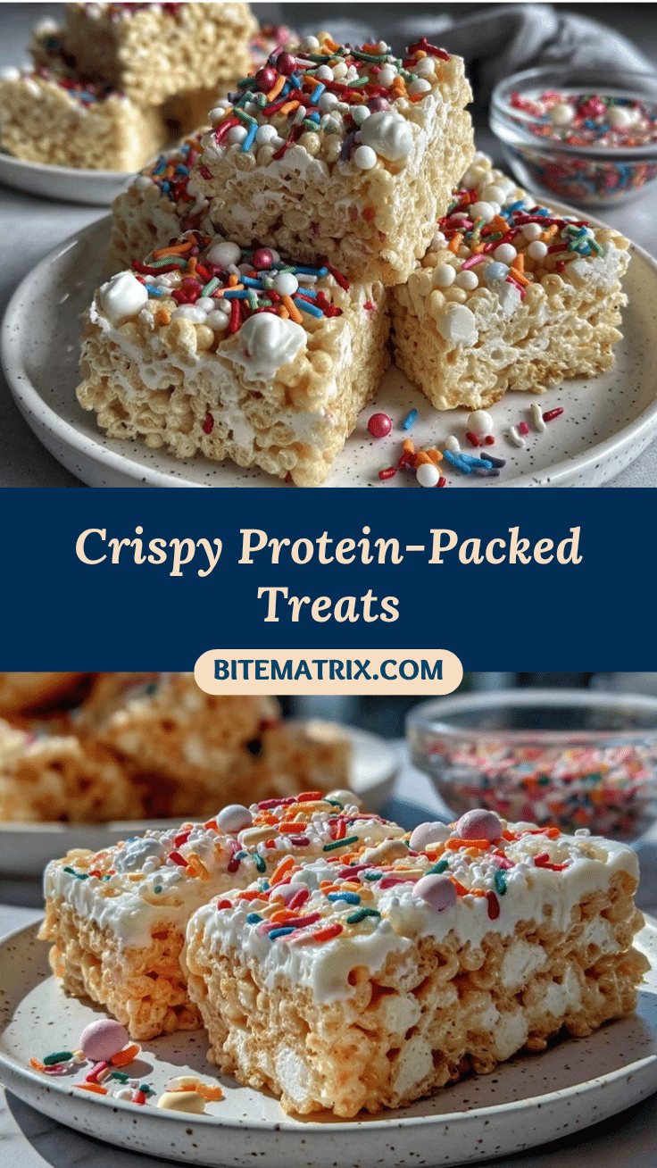 Healthy Protein Rice Krispies recipe