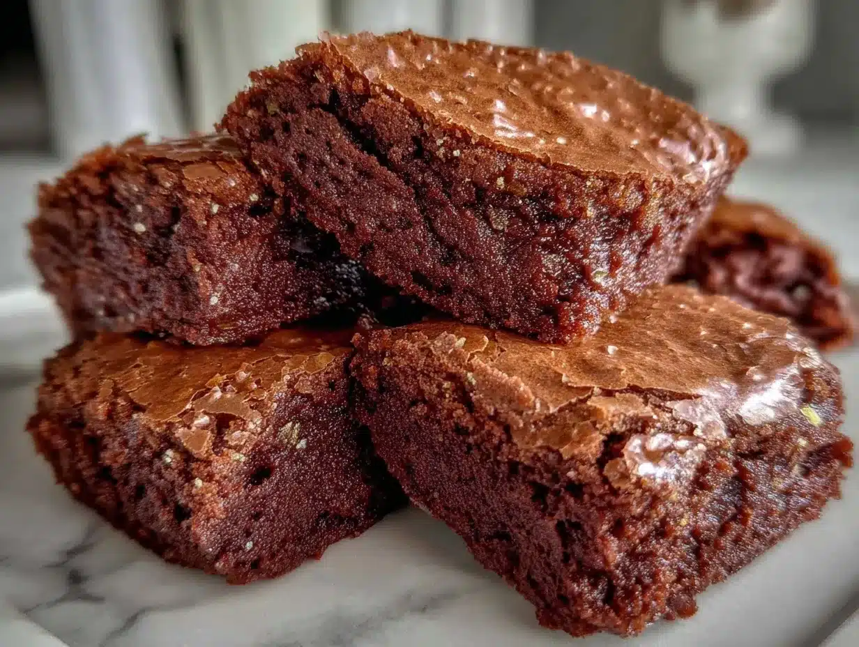 homemade brownie recipe preparation steps
