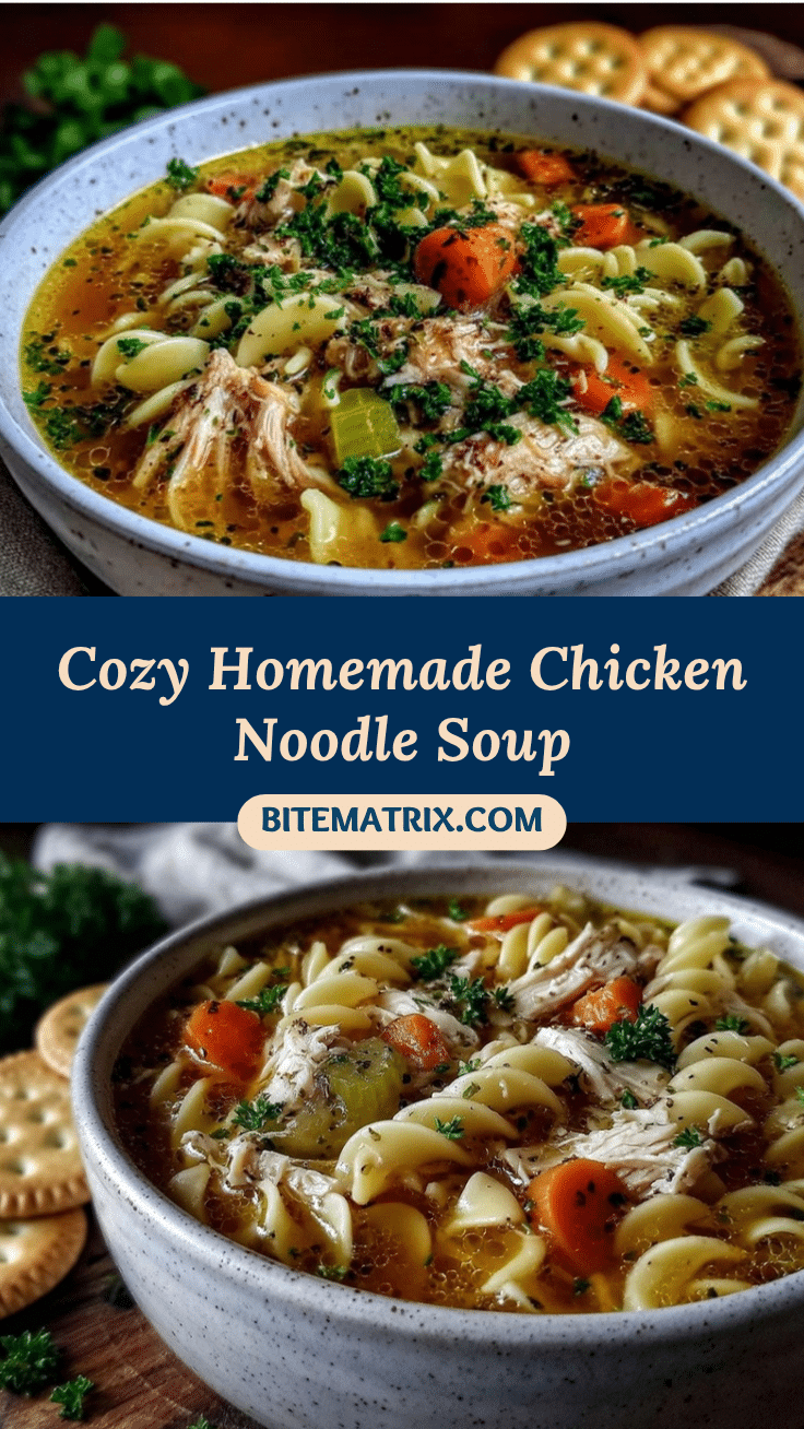 homemade chicken noodle soup recipe