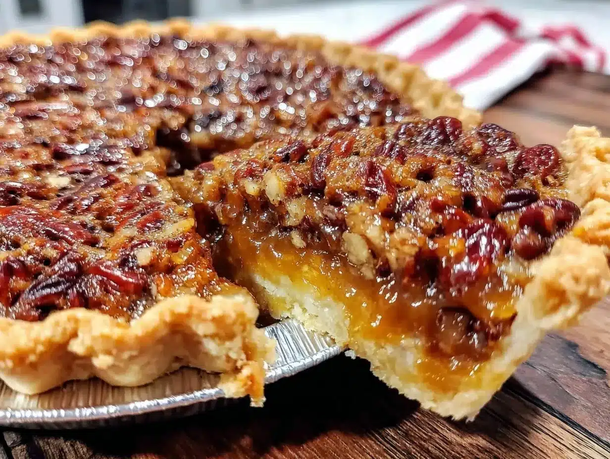 Kentucky pecan pie preparation steps