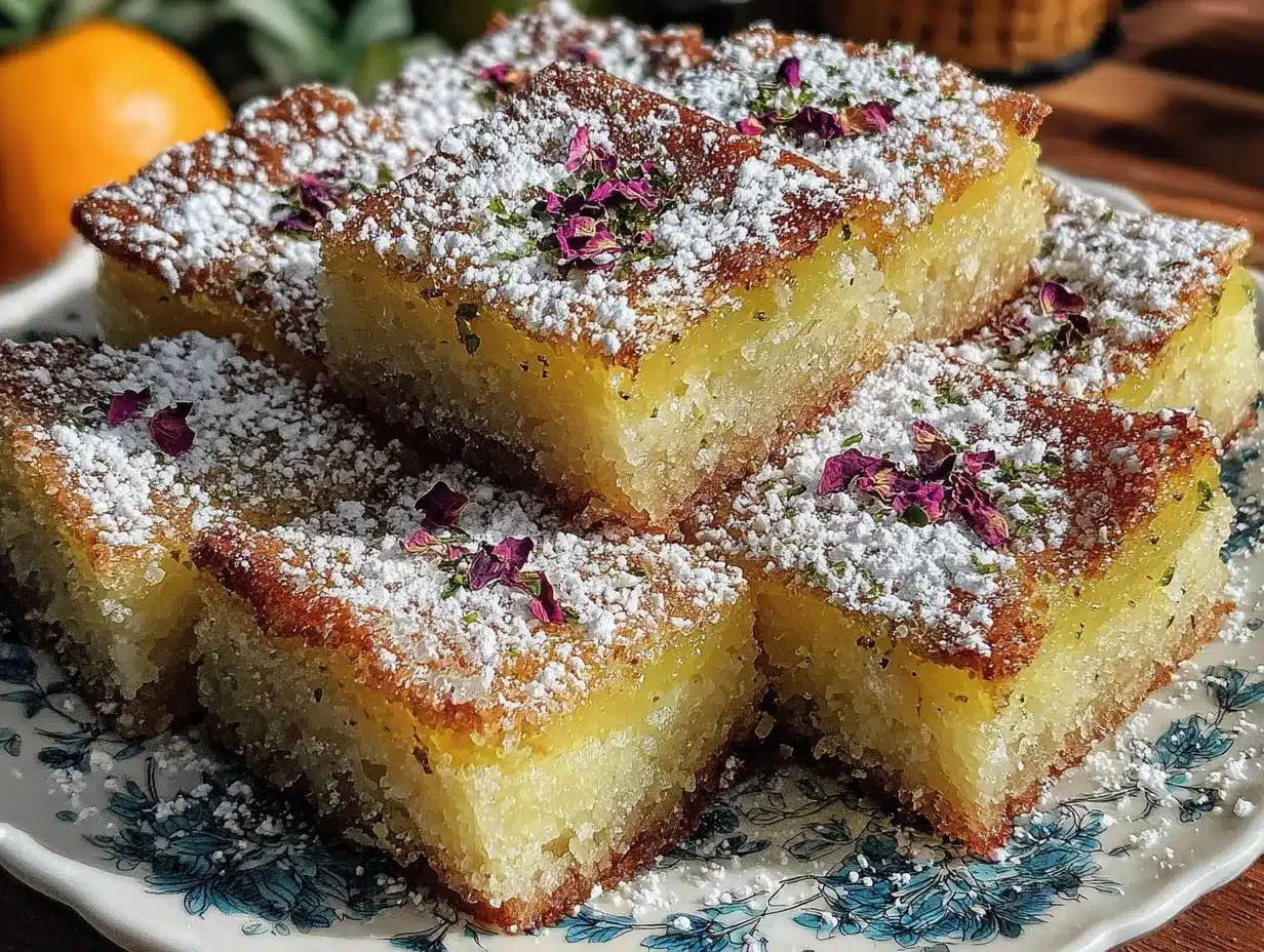 lavender lemon bars preparation steps