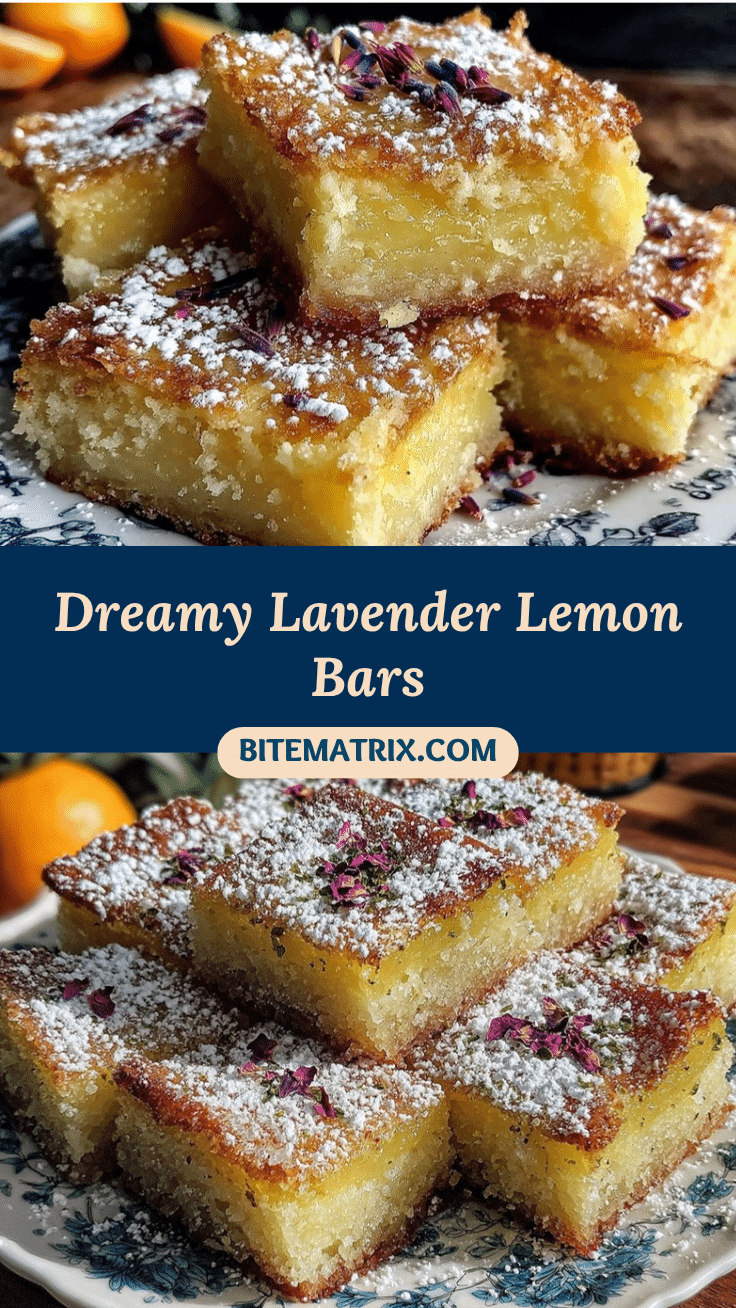 lavender lemon bars recipe