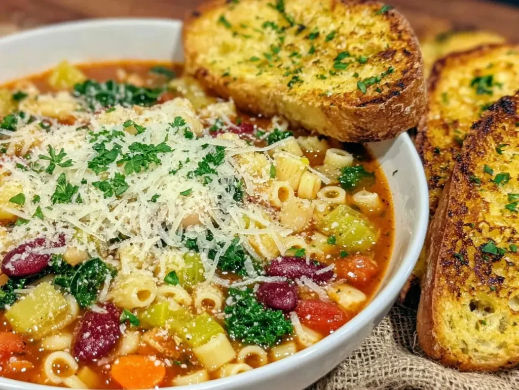 minestrone soup - featured image