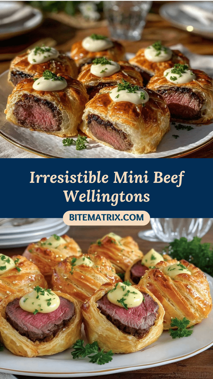 Mini Beef Wellingtons recipe