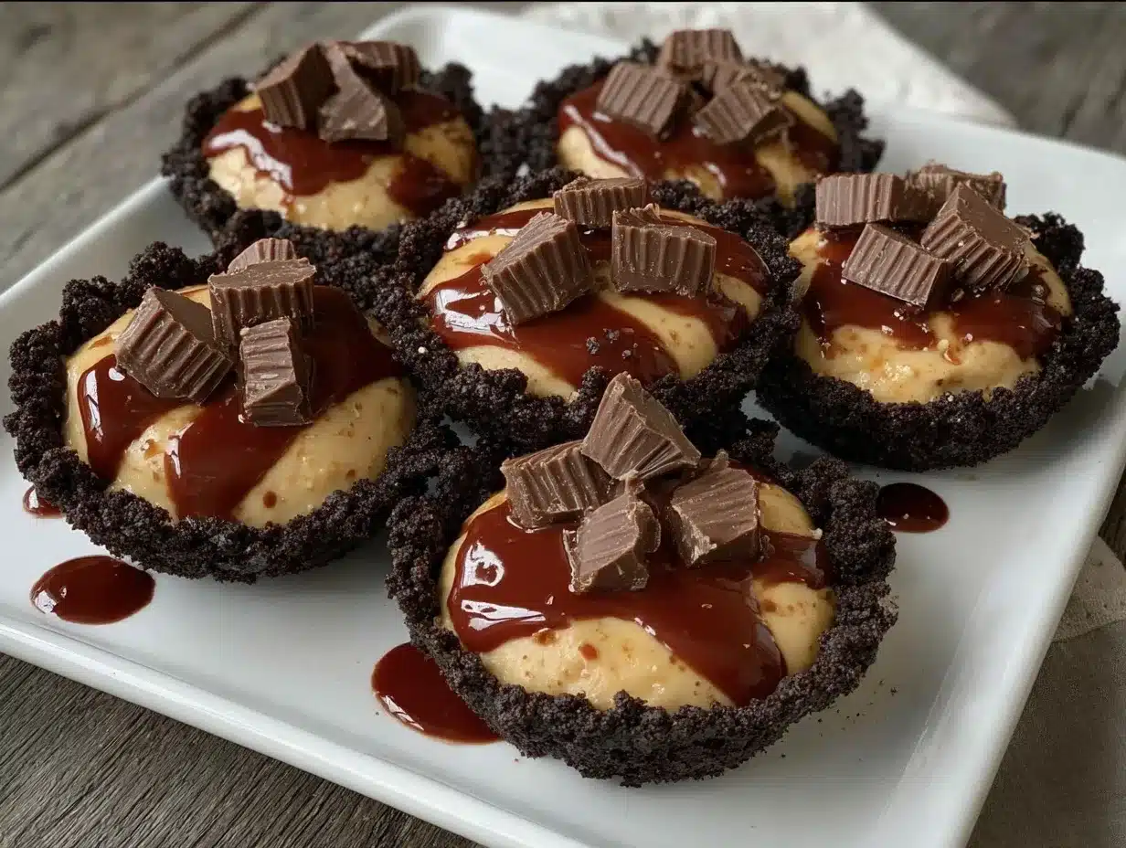 mini peanut butter pie bites preparation steps