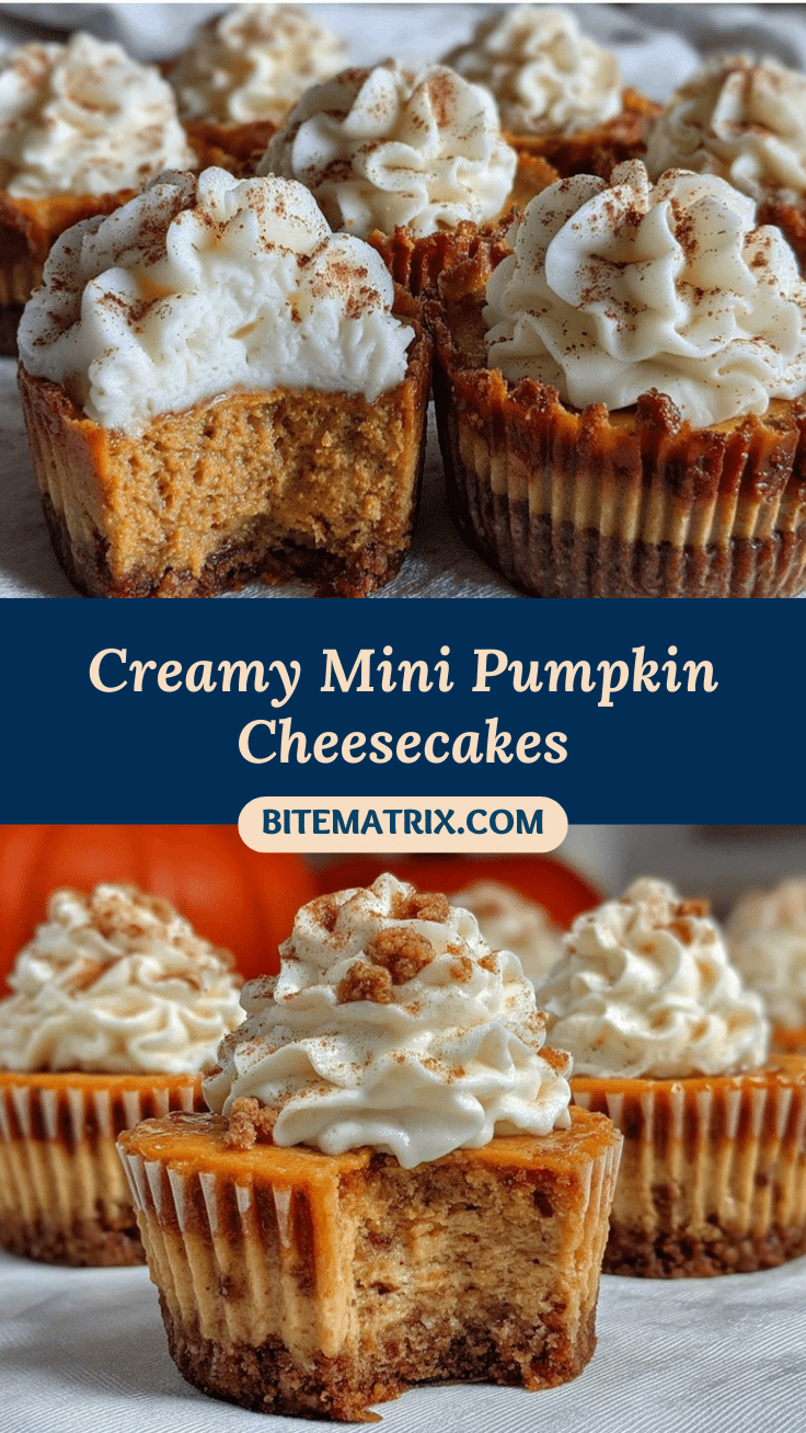 mini pumpkin cheesecakes recipe