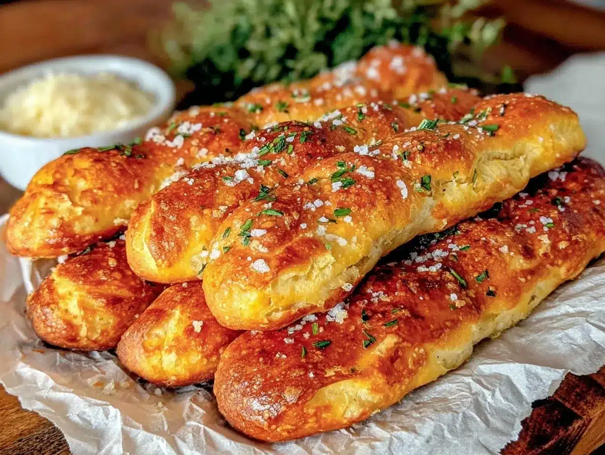 Olive Garden breadsticks recipe preparation steps