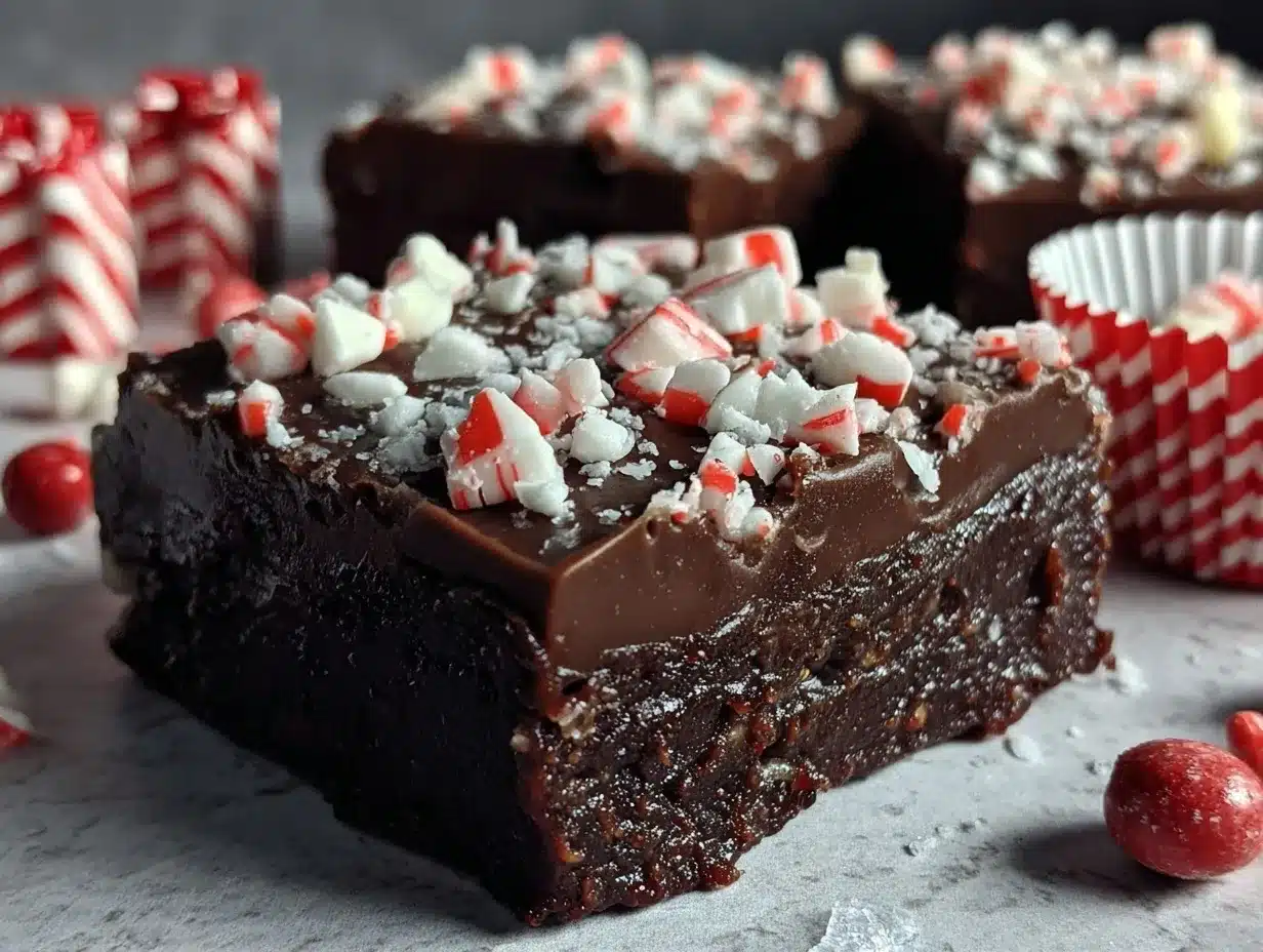 peppermint fudge preparation steps