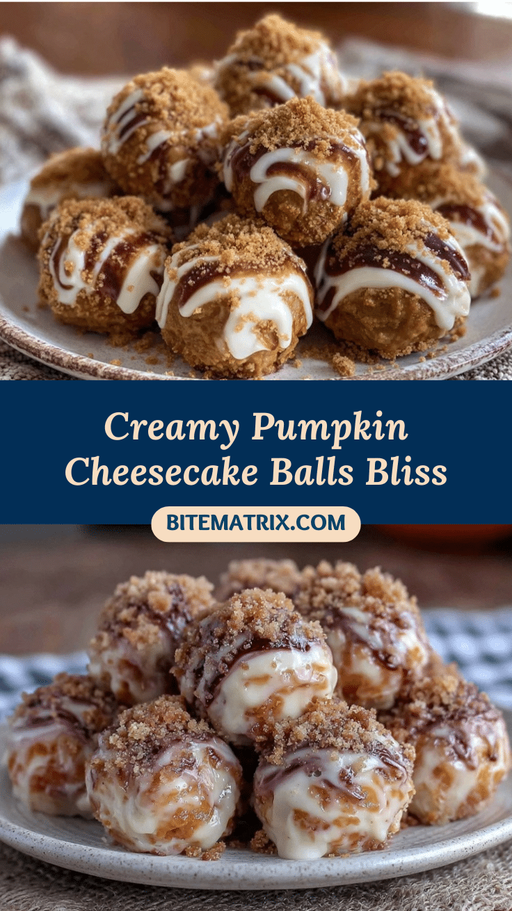 pumpkin cheesecake balls recipe