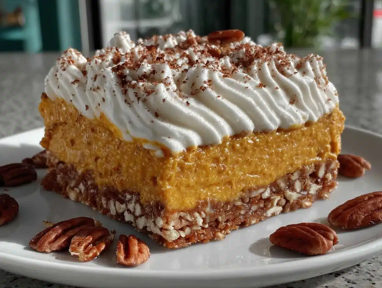 pumpkin delight dessert preparation steps