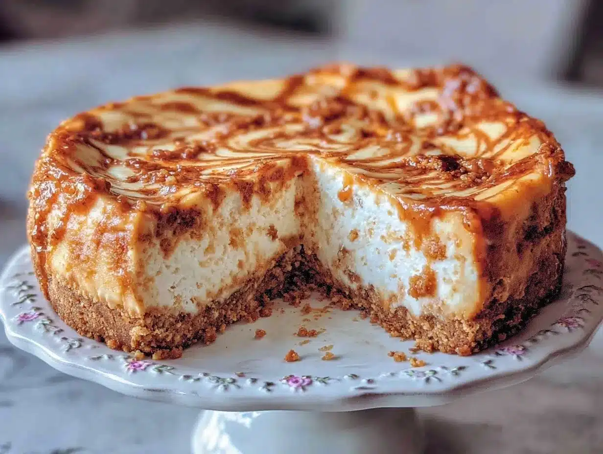 pumpkin swirl cheesecake preparation steps