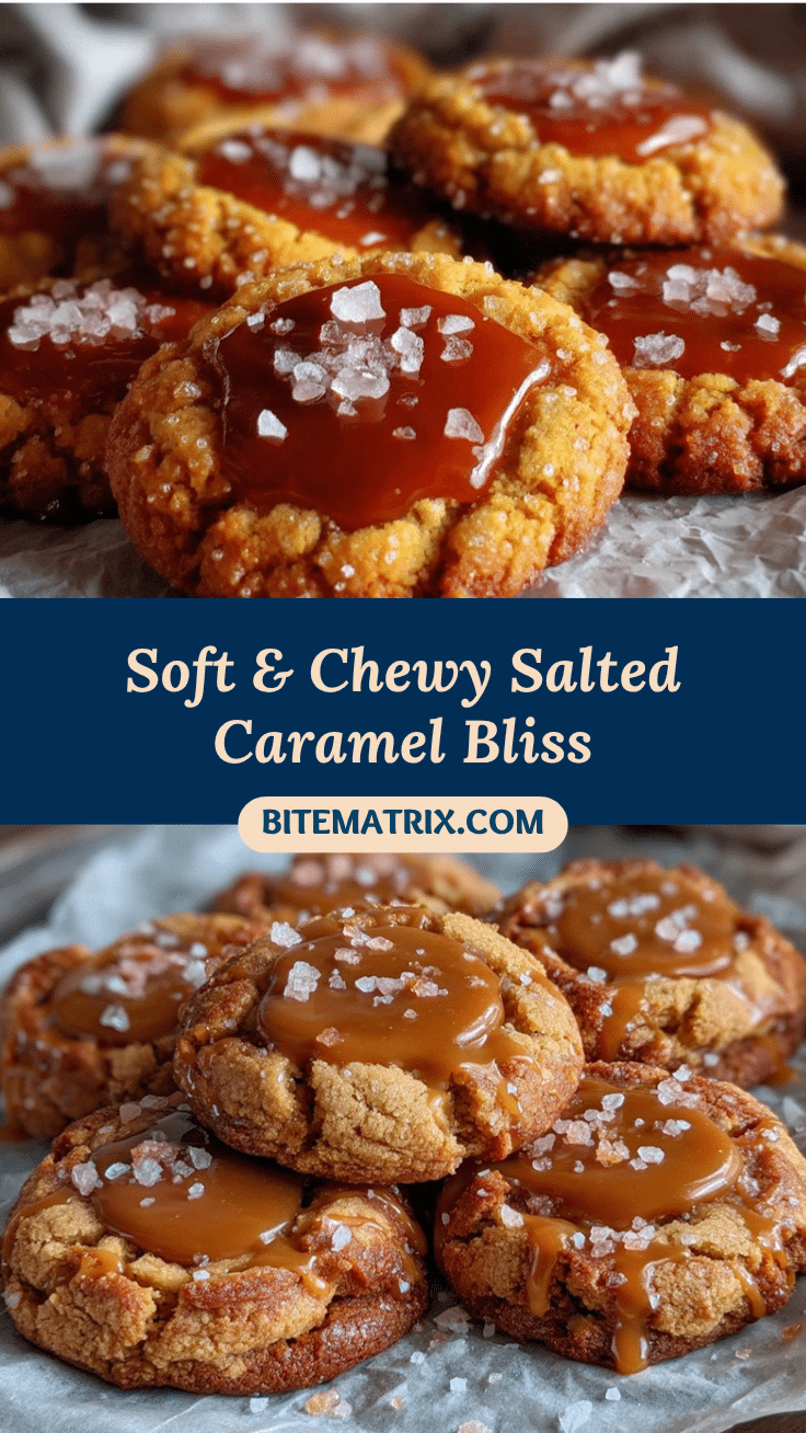salted caramel cookies recipe