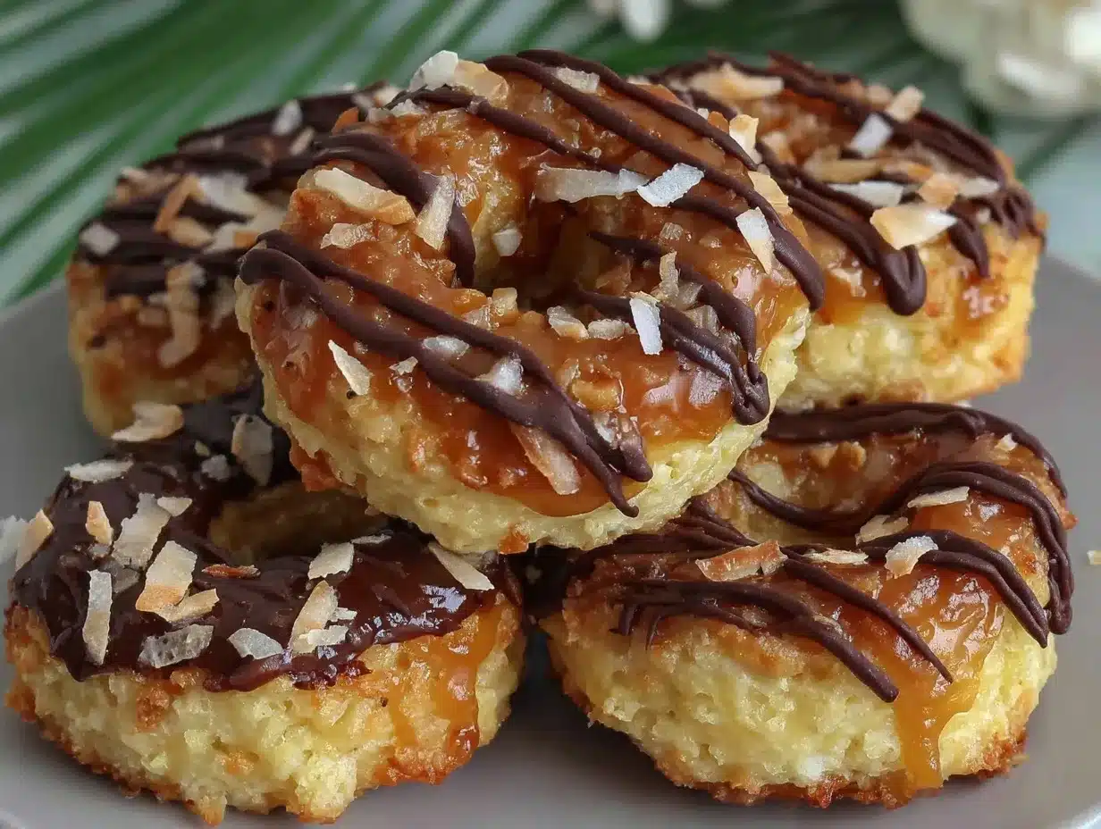 Samoas cookies recipe preparation steps