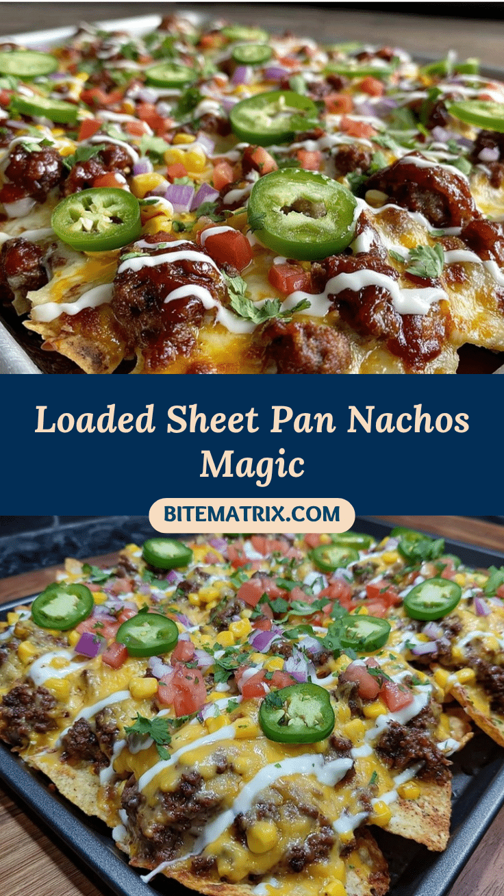 sheet pan nachos recipe