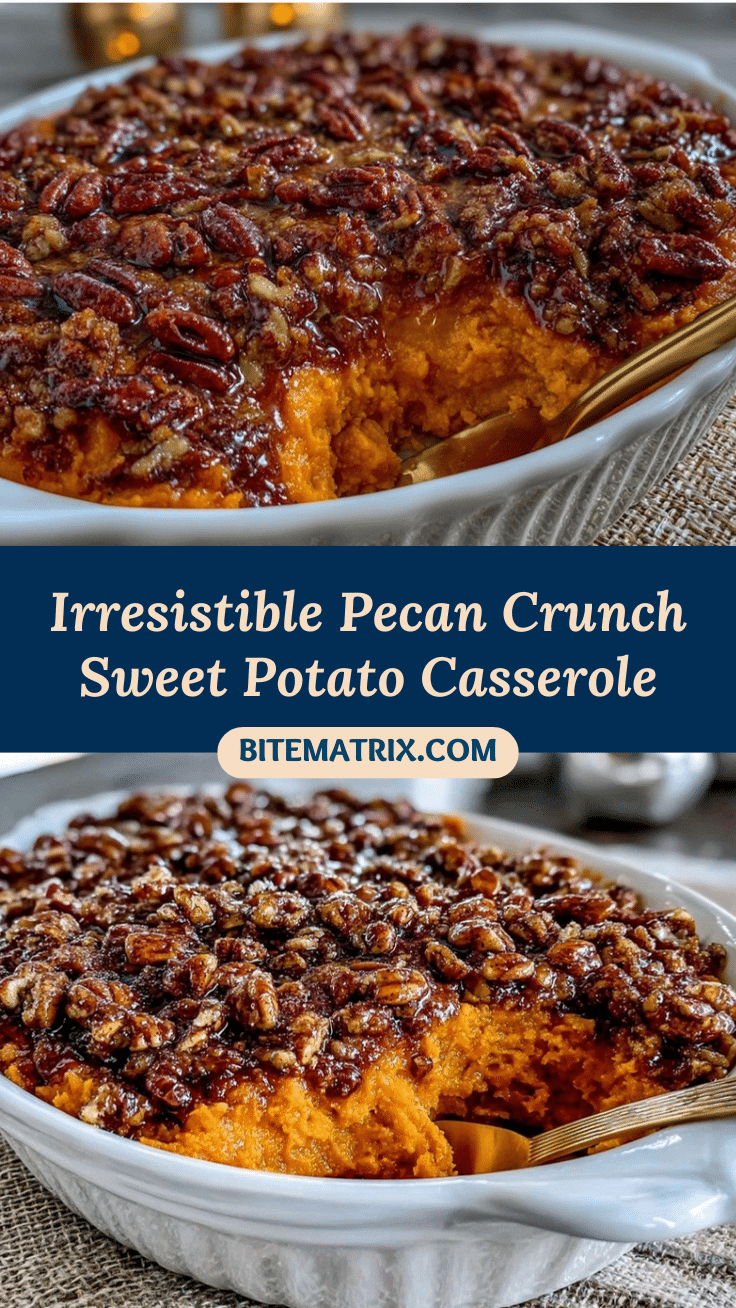 sweet potato casserole with pecans recipe
