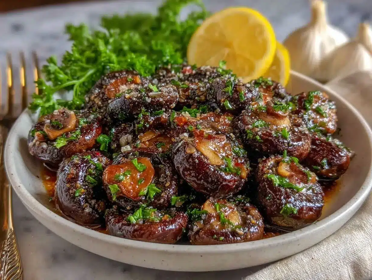 Texas Roadhouse sautéed mushrooms preparation steps