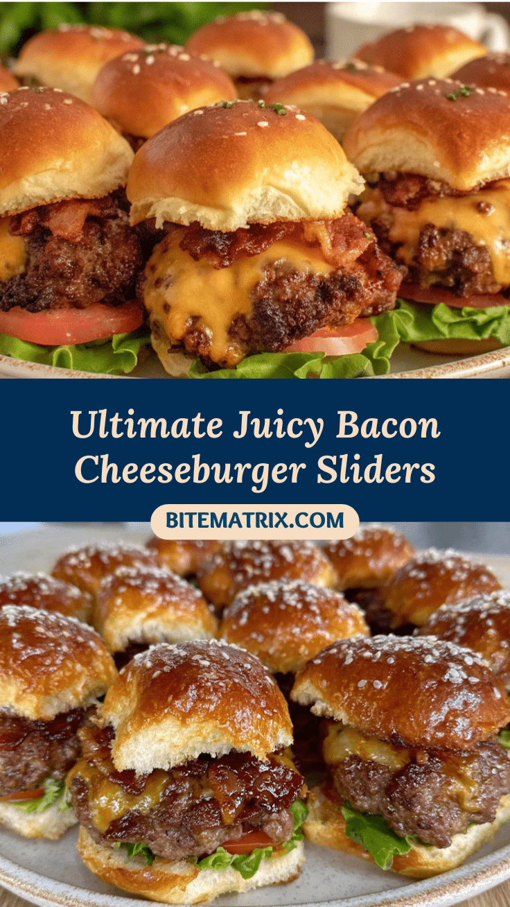 bacon cheeseburger sliders recipe
