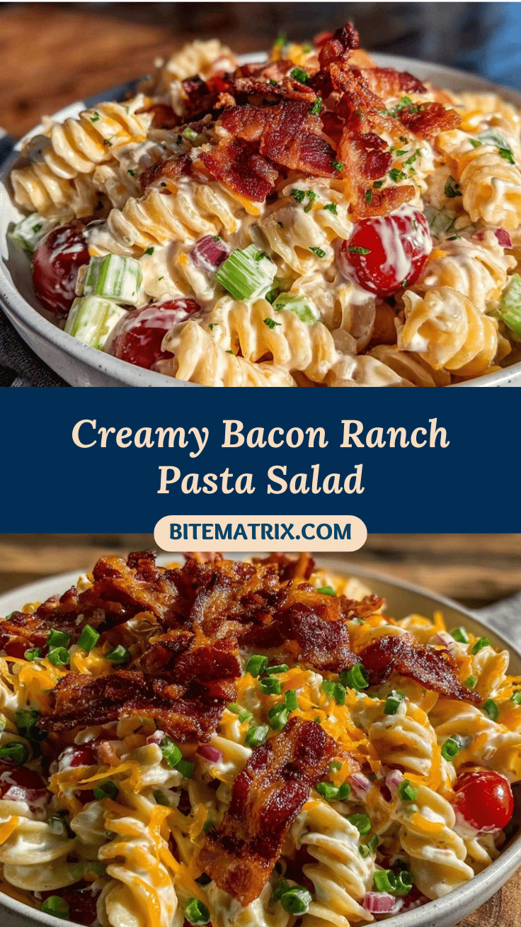 bacon ranch pasta salad recipe