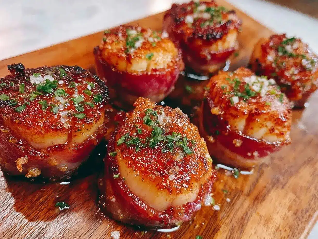 bacon-wrapped scallops preparation steps