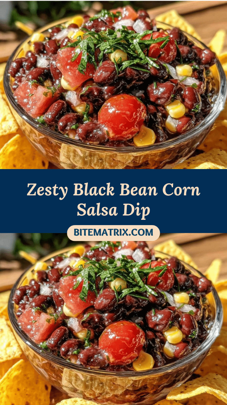 black bean and corn salsa recipe