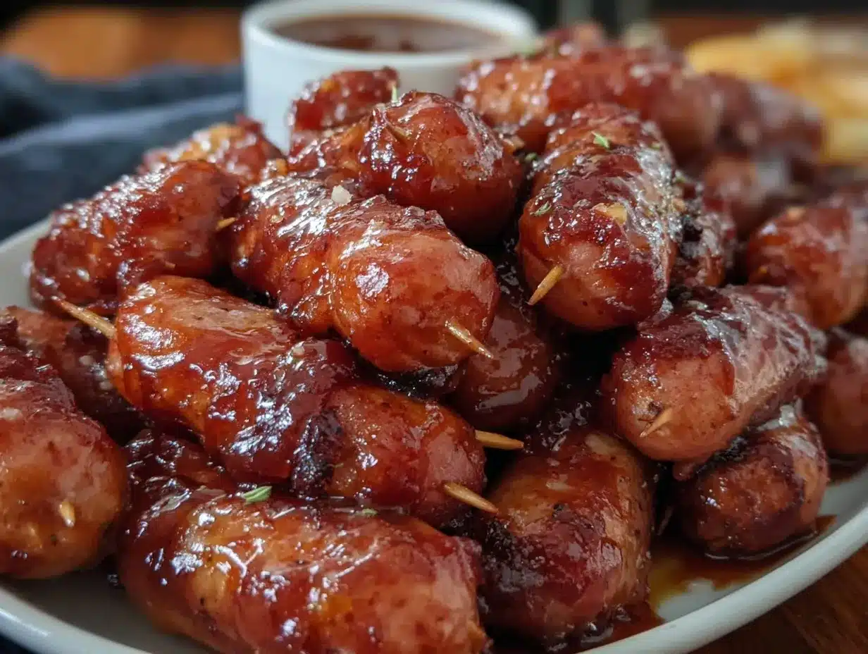 Bourbon BBQ Little Smokies preparation steps