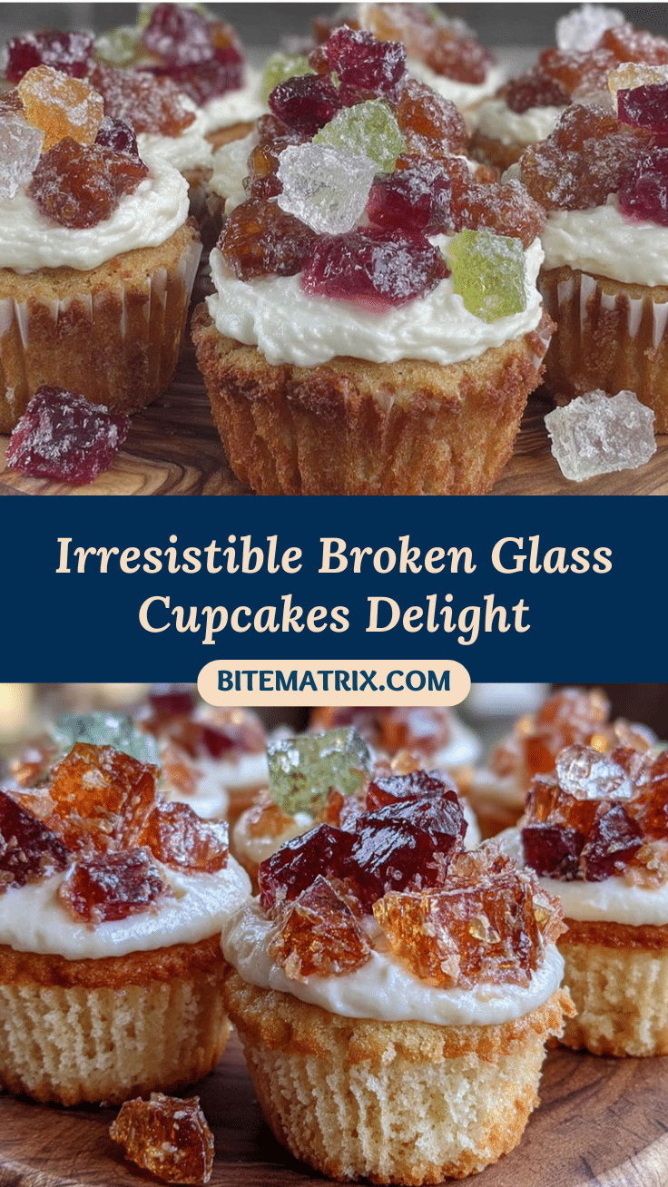 broken glass cupcakes recipe