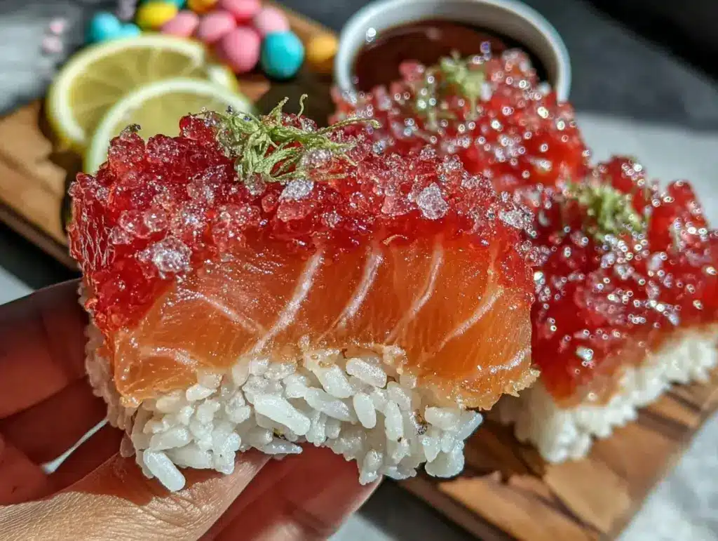 candy sushi rolls - featured image