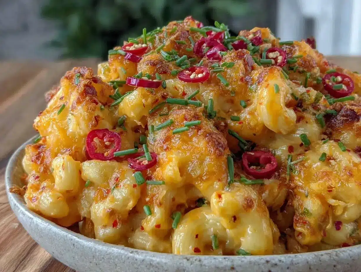 Carolina Reaper Mac and Cheese preparation steps
