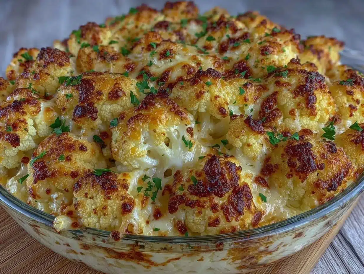 cauliflower mac and cheese preparation steps