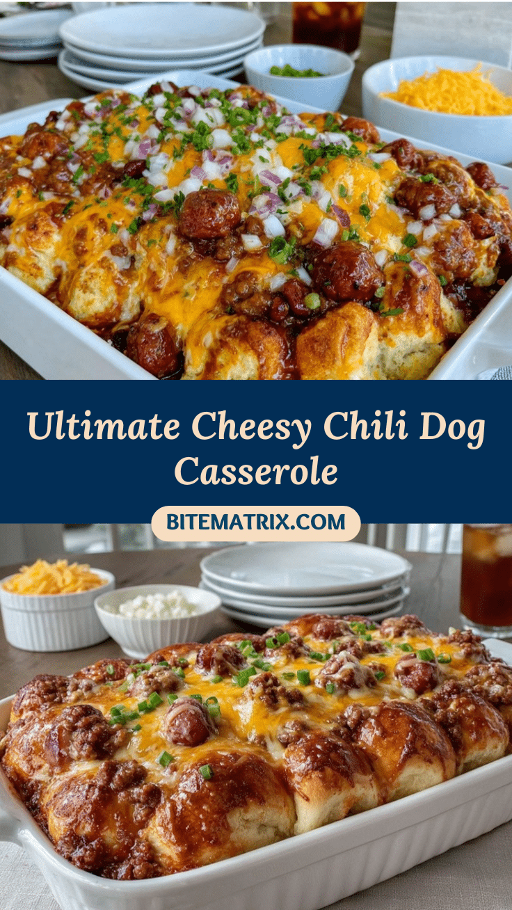 Chili Cheese Dog Casserole recipe