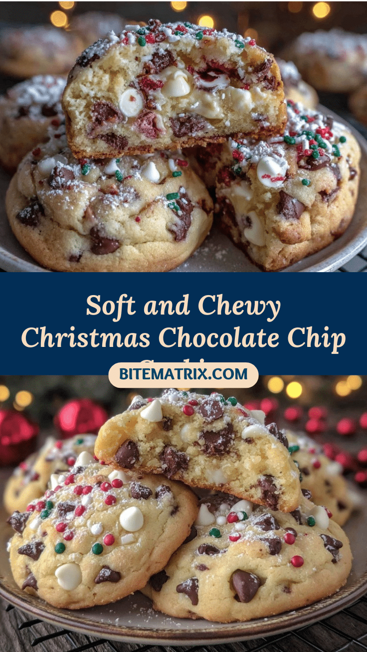 chocolate chip Christmas cookies recipe